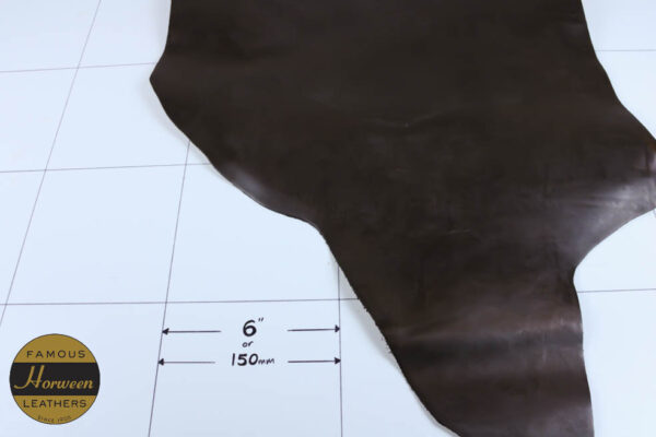 Horween Chromexcel, Brown, Large Off Cut Piece, 2 - 2.2 mm thick