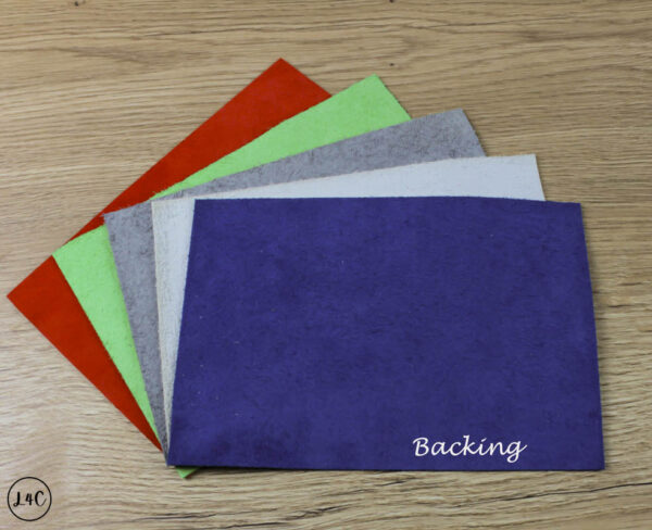 Kensington Leather Craft Pack, 5 x A5 pieces, 1.4 - 1.6 mm thick.