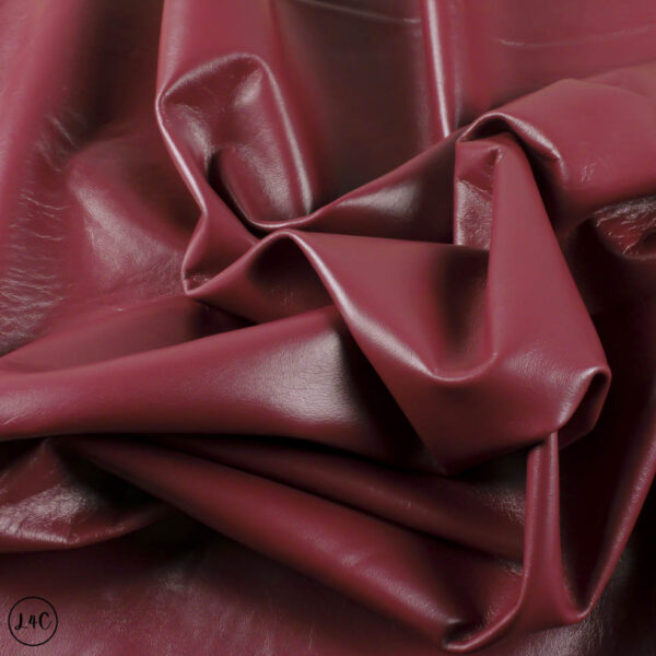 Italian Lamb Nappa Leather, Fuchsia , 7.0 sq ft, 0.6 - 0.8 mm
